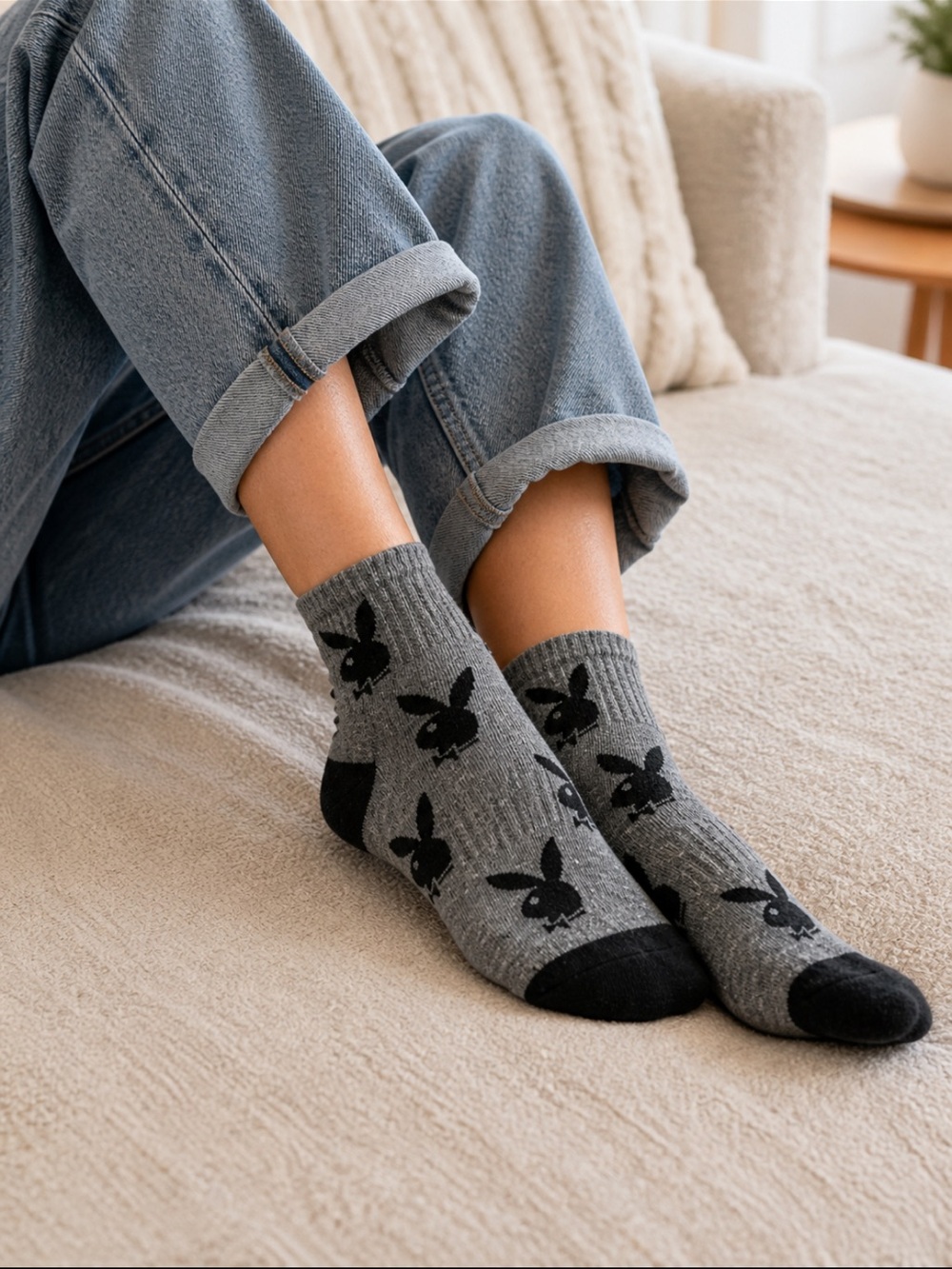 Playboy Unisex Socks (4 pairs)